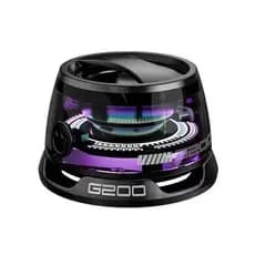 Caixa De Som LED Bluetooth Portátil LED RGB Mini Magnética Prova D'água