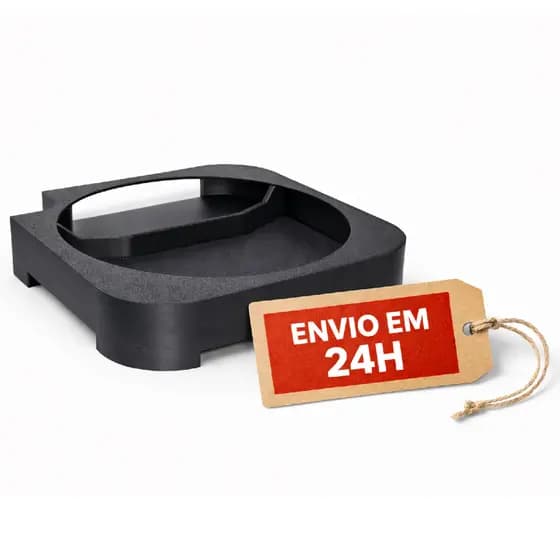 Suporte Base Mac Mini M4 com Filtro Antipoeira | Apoio Elevado Ventilação e Organizador de Mesa