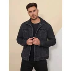 Jaqueta Masculina Black, Preta e Branca.