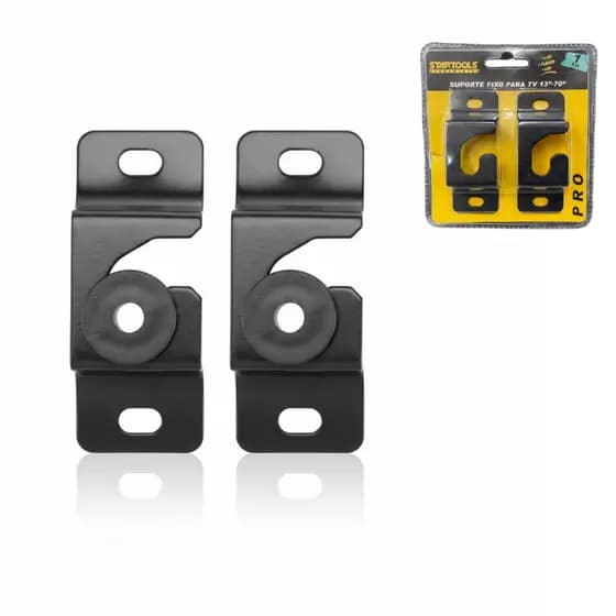 Suporte Para Tv Universal Fixo P/ Smart TV LED LCD 4K Parede E Painel 10 24 32 43 50 55 60 70 Polegadas