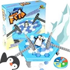 Jogo de mesa Quebra Gelo do Pinguim Grande Numa Fria Menor Preço Diversão em Familia