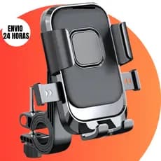 Suporte Celular Moto GPS Trava Automática Anti Queda Motoboy