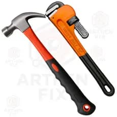 Ferramenta Martelo unha + chave Grifo chave Tubo alta qualidade uso profissional e domestico