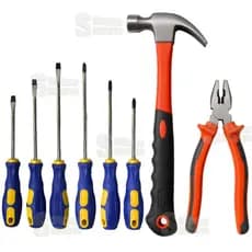 Ferramentas Chave de Fenda Phillips Martelo Alicate 8'' Alicate pressão Profissional Doméstico