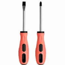 KIT DE 2 CHAVES FENDA PHILIPS COM PONTA MAGNETICA CABO EMBORRACHADO