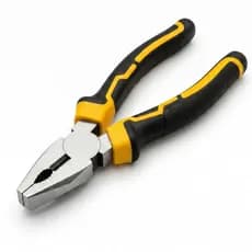Alicate Universal 6 Polegadas Profissional Aço Carbono Reforçado Corte Preciso Cabo Ergonômico Emborrachado