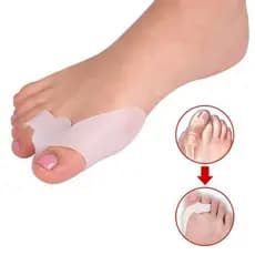 Kit 2 Pares Protetor de Joanete Corretivo Reparador Silicone