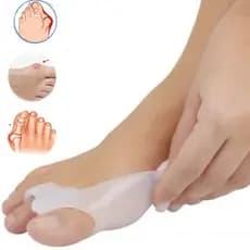 1 Par Corretivo Protetor De Joanete Silicone Protetor De Dede Calos Promoção