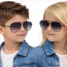 Óculos Infantil Aviador Menino Menina Criança Com Proteção Uv 400 Varias Cores