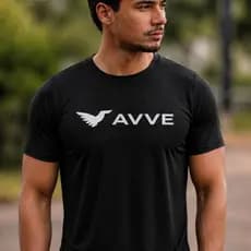Camiseta Dry Fit Avve Wear Masculina Academia Treino Crossfit Musculação Corrida Atletismo Tecido Respirável Original