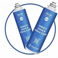 Refil Para Purificador de Água Facile C5 Agua Alcalina  (Elevar o PH) - HIDROFILTROS