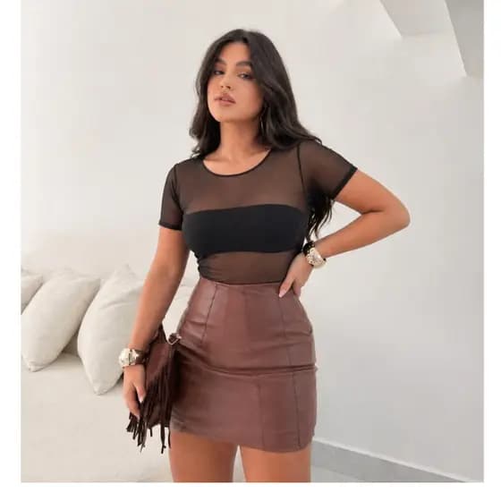BLUSA TRANSPARECIA  TULE BLOGUEIRA TENDÊNCIA  BLUSA PREMIUM LUXO GRINGA 2026