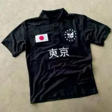 Camisa Polo Piquet Japão Streetwear Algodão Plus Size Luxuosa