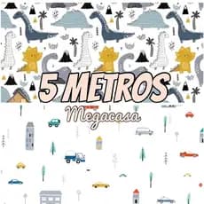 Papel de Parede Infantil 3D 5 METROS x 45CM Adesivo Autocolante