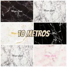 Papel de Parede Marmore 3D 10 METROS X 45CM AutoColante