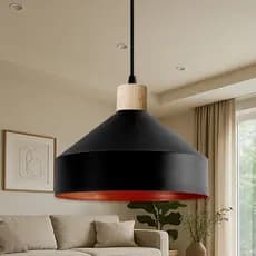 Lustre Pendente Luminária de Teto Moderna Sala Cozinha Quarto Decorativa Minimalista Ilha Gourmet