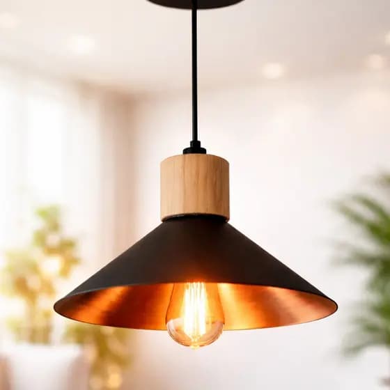 Lustre Luminária Pendente Ipanema Quarto Sala Cozinha luminária de teto