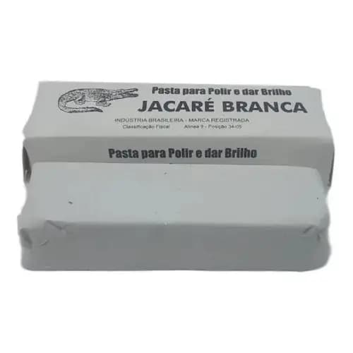 PASTA ABRASIVO JACARÉ PARA POLIMENTO BRANCA 850G