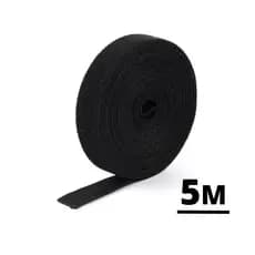 Organizador de Cabos  e Fios Abraçadeira Dupla face 1,0 CM X 5 Metros Prendedor - Cabos Celular