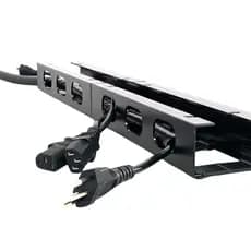 Organizador de cabos e fios guia de cabos baixo mesa Setup gamer esconder cabos canaleta  p/ cabos