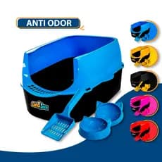 Caixa De Areia Para Gatos Sanitário Resistente Furba