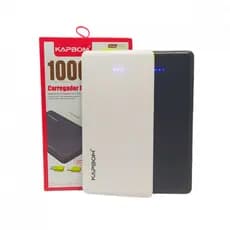 Suporte Portátil Power Bank 10000mAh com 03 Saídas V8 / TIPO-C / Lightning Kapbom