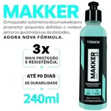 Makker Maquiador Automotivo Renova Pintura Defeitos 240ml Vonixx