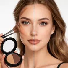 Kit 3 Sombras Duo Griffty Makeup Alta Pigmentação Cores Sortidas Longa Duração