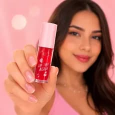 Brilho Labial Frutas Kyrav 5ml Lip Gloss Hidratante Cheirinho de Frutas