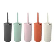 Escova Sanitária Vaso Banheiro Tampa Automática Serene Coza - brinox