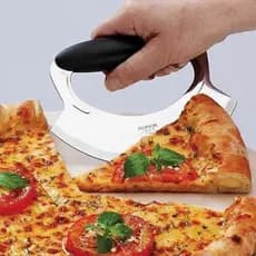 Cortador faca De Pizza massa grossa Brinox Inox Precision Plus Temperos Legumes cozinha 16,5cm Profissional