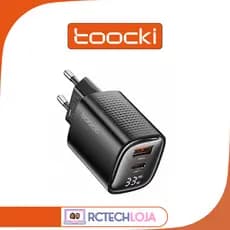 Carregador Rápido Toocki GaN 33W 40W 67W Turbo USB C USB A PD iPhone 15 16 17 Samsung Xiaomi