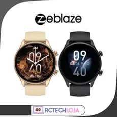Relógio Inteligente Zeblaze Btalk 3 Plus Smartwatch Chamada Bluetooth Esportes Monitor Cardíaco