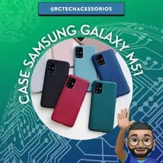 Capa / Capinha De Silicone Samsung Galaxy M51