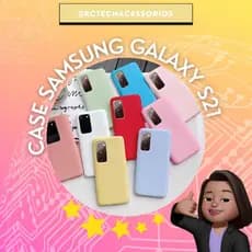 CAPA / CAPINHA DE SILICONE SAMSUNG GALAXY S21