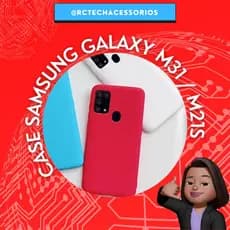 CAPINHA / CAPA DE SILICONE SAMSUNG GALAXY M31 / M21S