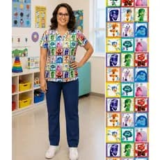 pijama hospitalar cirúrgico divertidamente scrub conjunto ou bata