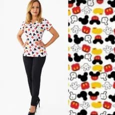Scrub Mickey Pijama cirúrgico hospitalar - Privativo