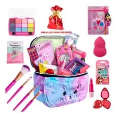 Kit de Maquiagem Maleta De Gatinho Maquiagem Infantil Kit Completo Perfeito