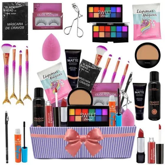 Kit de Maquiagem Completo Para Seu Dia Dia