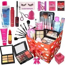 Kit de Maquiagem Completo 19 Itens