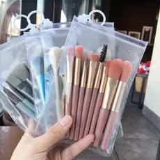 25/35/40/45/50Kits itens de Maquiagem 8 Peças / Conjunto Mini Pincéis De Maquiagem Com / Ferramenta Portátil De Beleza