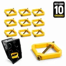 Kit Reparo Salva Aba Caixinha 4x2 Tomada Interruptor Solta Elétrico