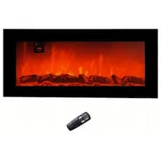 Lareira Elétrica Aquecedor 3d Chama Realista E Timer - 220v