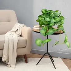 Vaso Decorativo Com Folhagem Artificial Pendente Decoração Sala Escritório, Home Decor já com Vaso