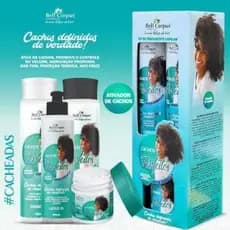Kit Capilar Para Cachos Bell Corpus Cosméticos