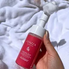 Mousse Sabonete de Limpeza Facial com Extrato de Rosa Mosqueta FENZZA MAKEUP