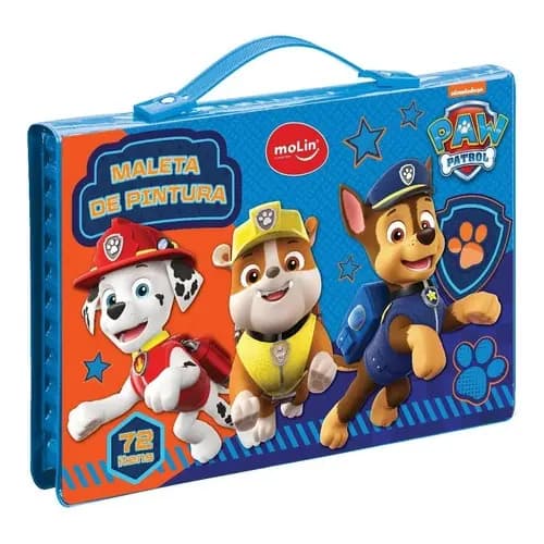 Maleta de Pintura 86 Itens Patrulha Canina
