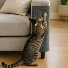 Tapete Arranhador Para Gatos Auto-Adesivo Proteçao Para Sofa
