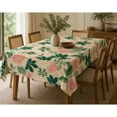 Toalha de Mesa Plástico Térmica Impermeável Premium para Mesas 4 Cadeiras / 6 Cadeiras / 8 Cadeiras